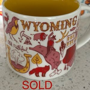 Starbucks Been There Series Wyoming Mug